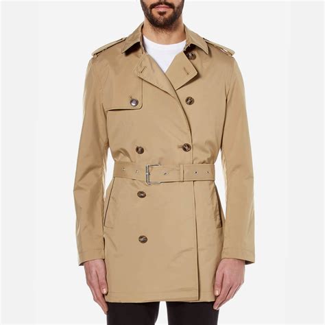 michael kors beige trench coat|michael kors trench coat men.